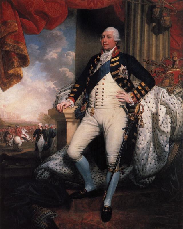 Thomas Pakenham George III,King of Britain and Ireland since 1760 Sweden oil painting art